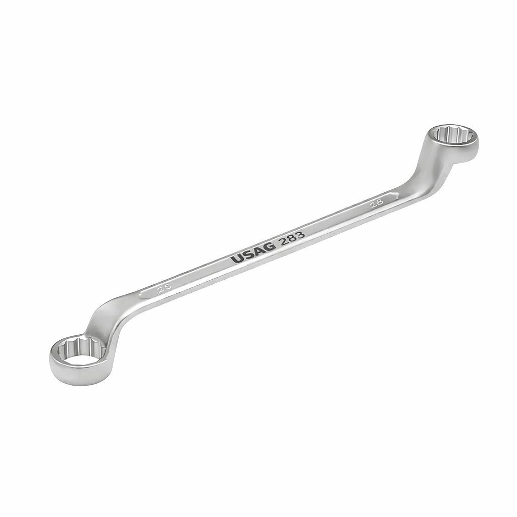 Cheie inelara dubla inclinata 25 × 28 mm USAG